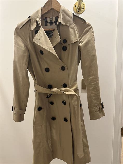 authentic burberry trench.